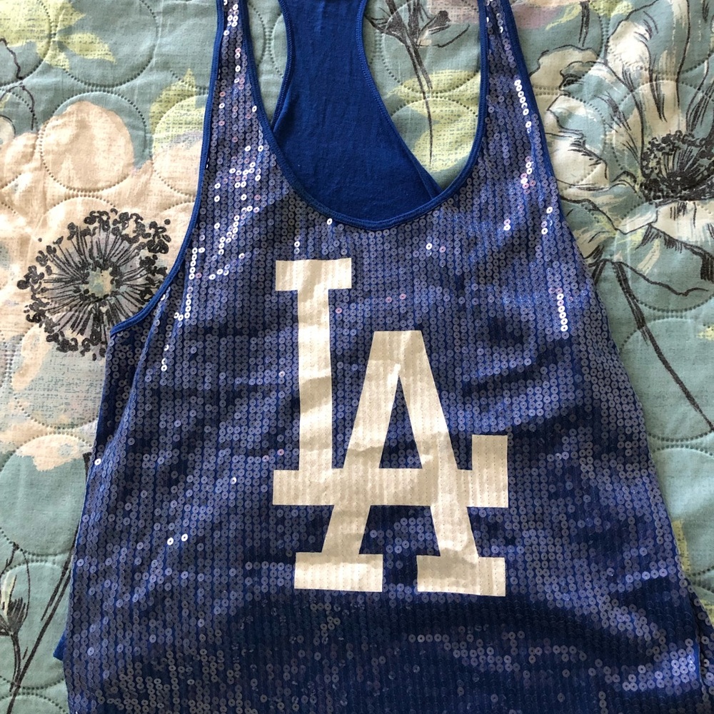 Dodger Pink Tank Size Large